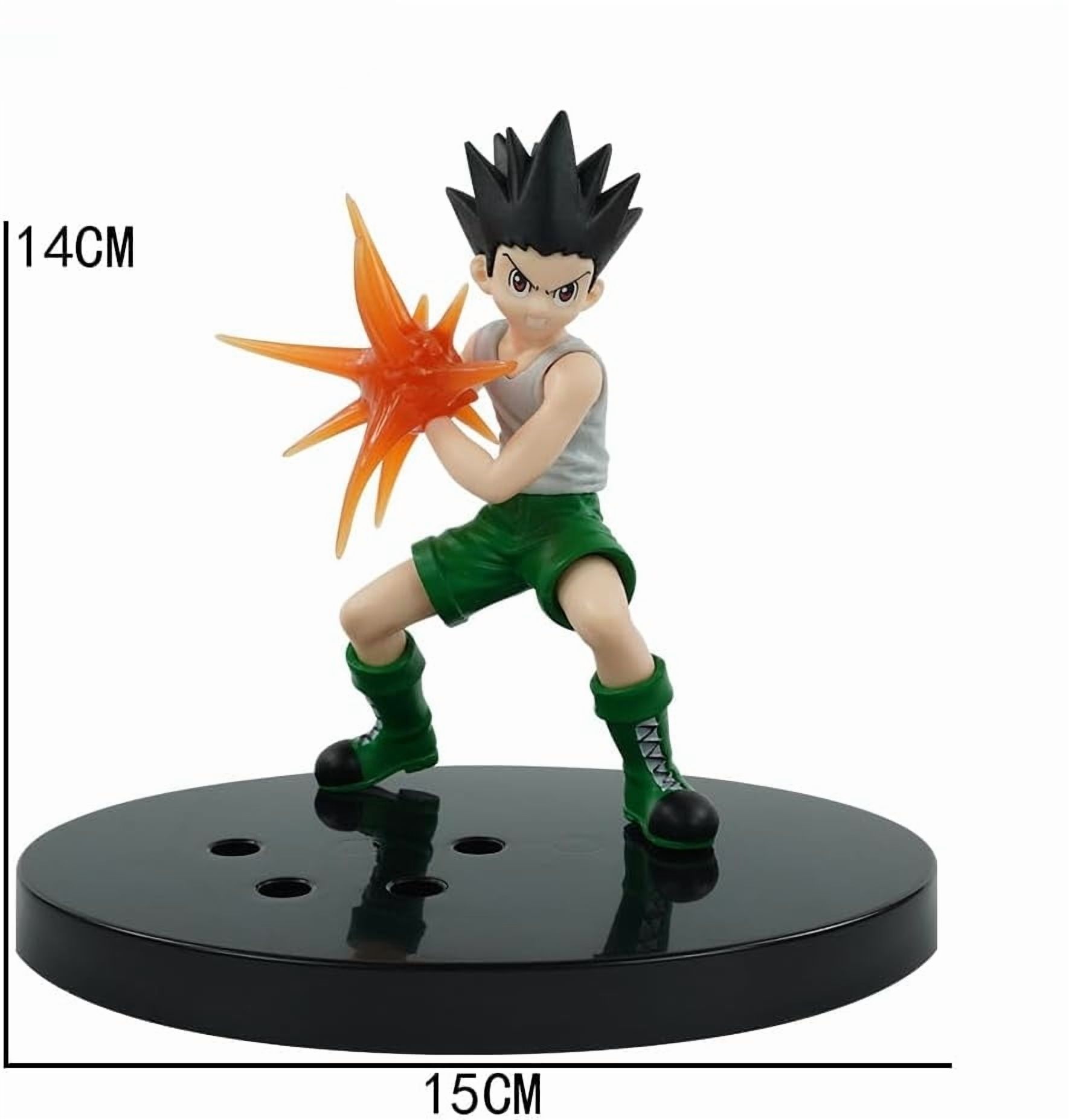 New KURAPICA, GON Freecss, Killua ZOLDYCK Figure, Fighting Anime Figures 15cm/5.9inch Character Model Collectible Handicrafts for Anime Fans Gift (a)