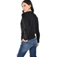 thumbnail image 3 of Sueter de manga con botones Roman Fashion /Juvenil, 4001 (Negro) negro M, 3 of 6