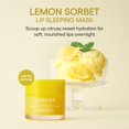 thumbnail image 2 of Mascarilla de noche para labios LANEIGE Lemon Sorbet 20 g hidratante, 2 of 9