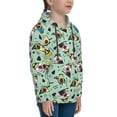 thumbnail image 3 of Sikiie Green Cute Avocado Youth Hoodie Sweatshirt Pullover Hooded Classic Casual Essentials Hoodiefor Boys Girls Kids -Small, 3 of 6