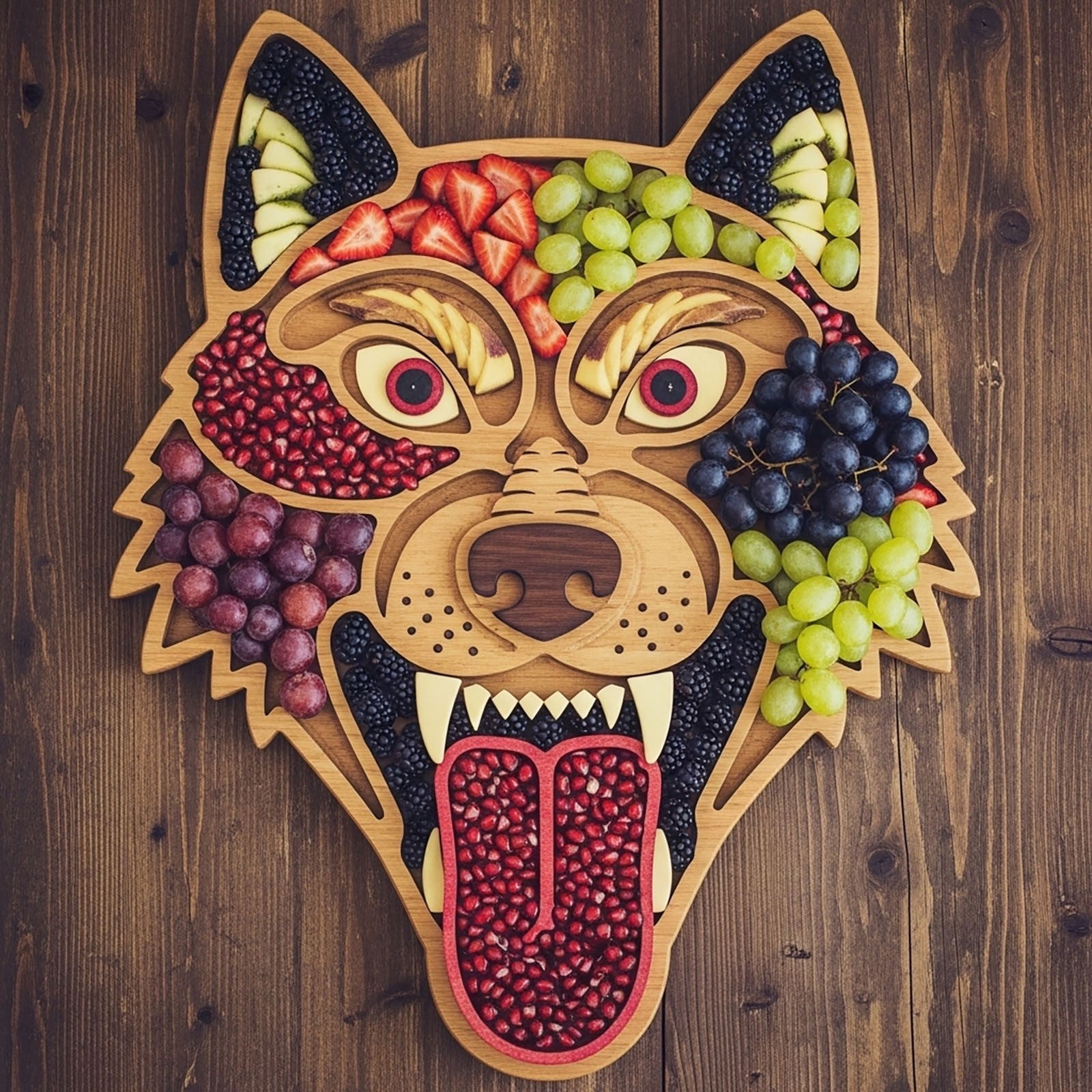 Halloween Theme Deli Platter Halloween Themed Charcuterie Platter Halloween Themed Charcuterie Tray Halloween Charcuterie Tray Decoration Wood Material Exquisite Craftsmanship
