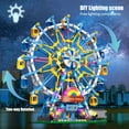 thumbnail image 2 of Set de construcción HuiNiu 2024 Ferris Wheel con Fairy Light 813PCS, 2 of 8