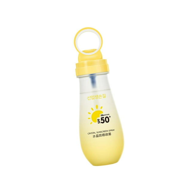 Protector Solar En Aerosol FPS 50 Para Niños, Resistente Al Agua, Para Rostro Y Cuerpo, 88 Ml, Amarillo
