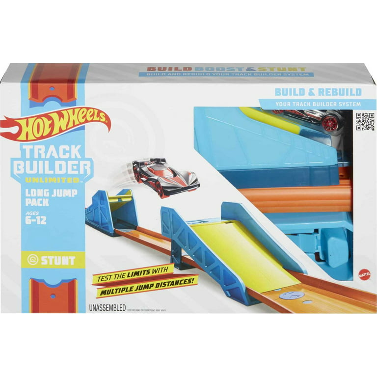  Hot Wheels Track Builder Unlimited Long Jump Pack
