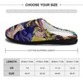 thumbnail image 2 of Yu-Gi-Oh Men's Fuzzy Slippers House Open Back Slippers Closed Toe Slippers Winter Cotton Lightweight Anti-slip Rubber Sole Slippers, 2 of 9