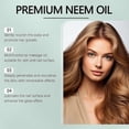 thumbnail image 4 of Hydrating Neem Oil for Hair, Skin & Nails - Organic Scalp Treatment and Daily Moisturizer for Face, Hands, and Body Care Regimen, 4 of 5