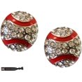thumbnail image 2 of GFDYREE Boucles d'Oreilles de Baseball Clous, 2 of 3