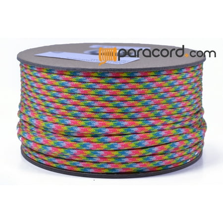 

Bored Paracord Brand 550 Type III Paracord - Birthday Cake - 250 Feet Spool