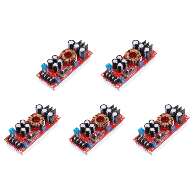 1200W alta potencia 20A alta corriente DC-DC DC boost voltaje corriente módulo fuente alimentación carga vehículo ajustable módulo refuerzo no aislado (BOOST) voltaje entrada DC10-60V voltaje 12-83V
