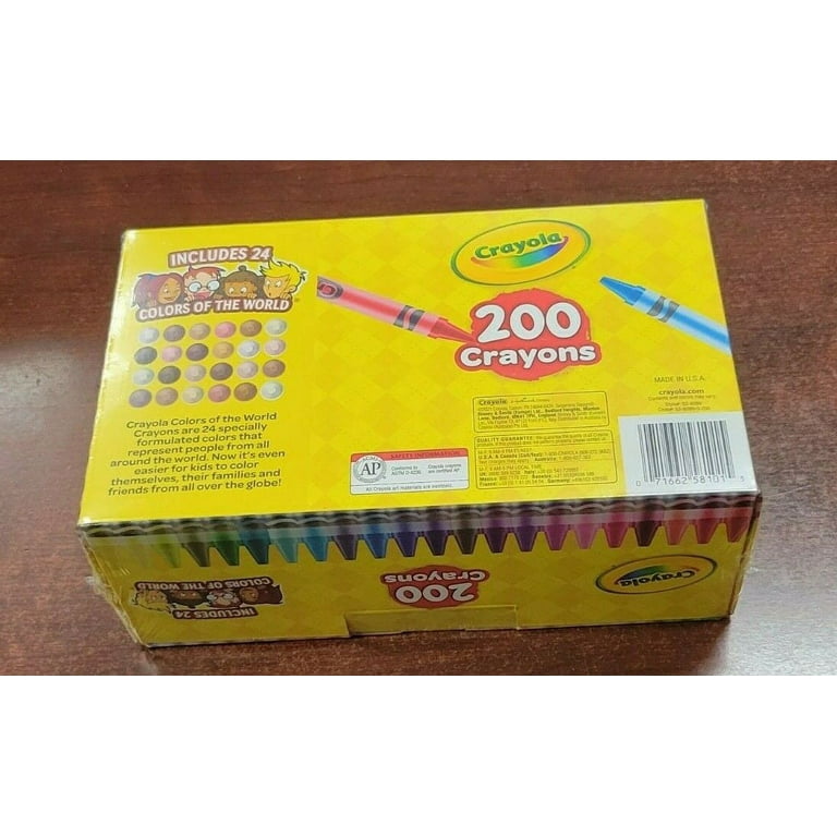 Crayola Ultimate Crayon Bucket 200 Crayons