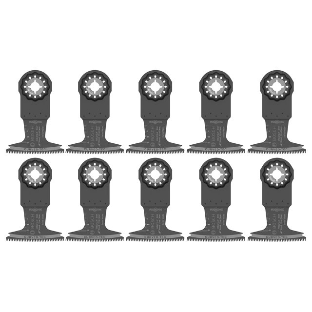 Cuchillas oscilantes multiherramientas BOSCH OSL212JF-10, paquete de 10