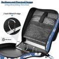 thumbnail image 4 of FORMRS Zipper Binder with Shoulder Strap 2-inch Ring 500 Sheet Capacity File Bag, White Polar Bear, 4 of 5