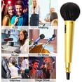 thumbnail image 4 of 400 PCS Housse de Microphone Jetable, Couverture de Micro Non Tissé, Pare-Brise Sans Odeur, Chapeau de Protection de Micro Portable Universel pour la Collecte d'Informations de la Salle d'Enregistrement KTV, 3 Pouces, 4 of 5