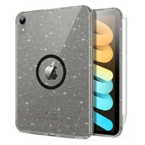 GAOBAO Slim Case for iPad Mini 7 A17 Pro 2024 / iPad Mini 6 2021, 8.3 Inch iPad Mini 7th/6th Gen Case - Glittering Sparkly Protective Cover, Black