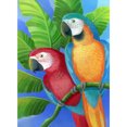 thumbnail image 1 of Pintura de diamante (DE6716) 5D Kit Rhinestone DIY Dos loros Ornamento cuadrado 40x50cm Hugtrwg Para estrenar, 1 of 1