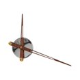 thumbnail image 2 of veasfak Clock Movement Clock Mechanism Replacement Parts Wooden Pointers Home Decoration, 2 of 9