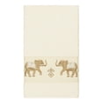 thumbnail image 2 of Authentic Hotel and Spa  Turkish Cotton Elephants Embroidered Cream 4-piece Towel Set, 2 of 2