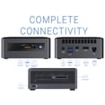 thumbnail image 3 of Intel NUC8i5INHX Mini PC, Intel Core i5-8265U jusqu'à 3.9GHz, 8 Go RAM, 1 To SSD, AMD Radeon 540X, HDMI, Mini DisplayPort, Lecteur de Carte, Wi-Fi, Bluetooth, Windows 10 Pro, 3 of 7