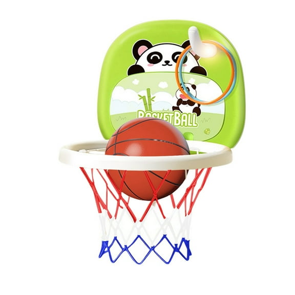 Skill Practice Indoor Basketball Hoop Adjustable Height Hanging Toy Backboard Target Home Sports Activity Skill Practice Basketball Toy