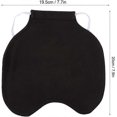 thumbnail image 2 of KAIYANG Delantal de tela de alta calidad para gallinas y pollos, chaqueta doble, color caqui y negro, protector de plumas para mascotas, 2 of 5