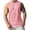 Pink, variant on ZZwxWA Men Workout Tank Top Summer Casual Athletic Gym Training Bodybuilding Sleeveless Muscle T Shirt Crewneck Cut Off Top up to 65% Off