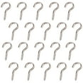 thumbnail image 6 of FELTECHELECTR 100Pcs Screw Hooks for Hanging Items Around the House Iron, 6 of 8