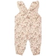 thumbnail image 4 of Disney Clothes Baby Girls 2-Piece Overall Set – Long Sleeve Top with Suspender Romper Minnie, Pooh, Bambi & Marie (Newborn–Infant), 4 of 5