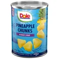thumbnail image 3 of Dole Pineapple Chunks in Heavy Syrup, Excellent Source of Vitamin C, 20 oz Can, 3 of 11