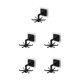 thumbnail image 3 of Bearachild Gancho giratorio de 6 garras montado en la pared para techo de cocina y baño sin clavos y sin rastro para el hogar Type2 NO2 Bearachild CBP153297, 3 of 6