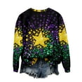 thumbnail image 6 of UTSJKR 2026 Outfit for Women,2026 Sweatshirts for Women,Carnival Print Crew Neck Loose Trendy Party Soft Comfy 2026 Tops Multicolor XXL, 6 of 6