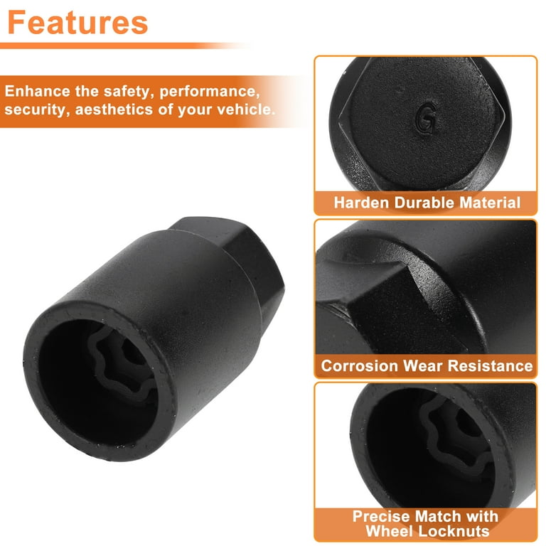 G Wheel Lock Lug Nut for Toyota for Lexus Anti-Theft Wheel Locking