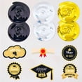 thumbnail image 3 of Graduation Party Decorations, Congrats Grad Hanging Decoration, Black Gold Glittery Graduation Hanging Swirls Ceiling Streamers Ornaments for Class of 2024 Graduation Decorations Favors, 3 of 7