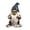 A, variant on QLUEWX Halloween Skeleton Gnome Resin Figurine, Spooky Skull Gnome Tabletop Statue, Halloween Sign Desktop Decor for Halloween Party Home Shelf Gifts for All Ages