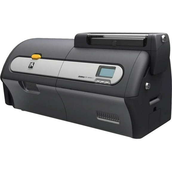 Zebra ZXP Series 7 Single-Sided ID Card Printer, Magnetic Stripe Encoder, USB and Ethernet Connectivity – High-Quality Card Printer, Z71-0M0W0000US00