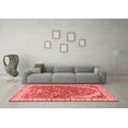 thumbnail image 3 of Ahgly Company Indoor Round Animal Red Traditional Area Rugs, 3' Round, 3 of 4