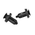 thumbnail image 2 of Unique Bargains 50 Pcs 10mm Plastic Push Type Rivet Retainer Fastener Bumper Pin Clips, 2 of 4
