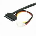 thumbnail image 3 of FVH 50cm eSATAp Power ESATA Combo to SATA 22pin IDE 4pin 5V 12V for 3.5" 2.5" Hard Disk Data Cable, 3 of 7