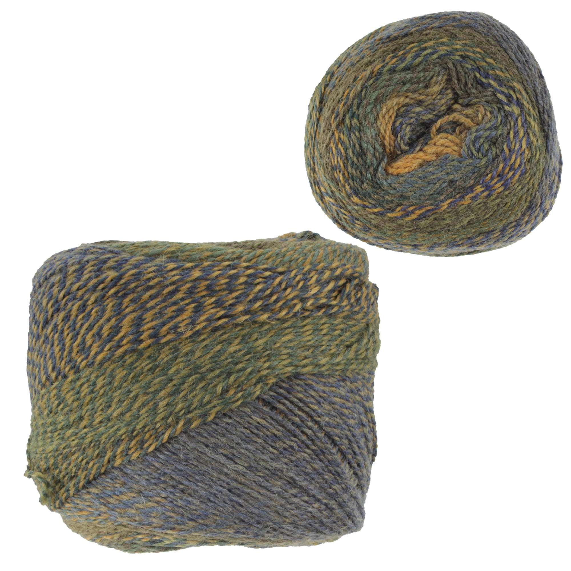 JubileeYarn Merino Carnival Yarn - Ombre Sport Weight Merino Wool - 100g/Cake - Gnaga - 4 Cakes