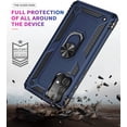 thumbnail image 5 of A52 5G Case, Samsung Galaxy A52 4G/5G Case Military Grade Protective with Magnetic Car Mount Ring Holder Stand Cover for Samsung Galaxy A52 4G/5G - Blue, 5 of 6