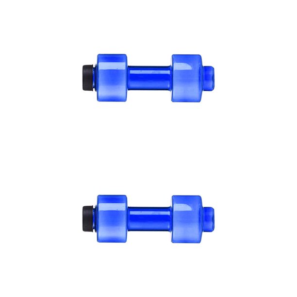 Eigraketly Fitness Dumbbells Weight Strong Water Drinks 550ml Bottle Azul 550ML 2piezas