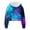 4Blue, variant on lnmuld Hoodies for Girls,Girls Sweatshirt Girls Kids Casual Loose Active Full Sleeves Hoodies Sweatshirts Hooded Short Pullover Letter Print Striped Teen Crop Tops Girls Tops Size:3-4 Years
