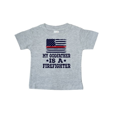

Inktastic Firefighter Godfather Fireman Gift Baby Boy or Baby Girl T-Shirt