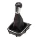thumbnail image 1 of Pomo de cambio manual de 5 velocidades Unique Bargains con cubierta para VW Golf 5 MK5 GTI GTD R32 2004-2009, palanca de cambio de plástico y cuero sintético, negro y rojo, 1 of 6