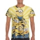 thumbnail image 5 of Camiseta M-Minions para hombre y mujer, camisetas de verano de manga corta con cuello redondo, ropa, camisetas, 5 of 5