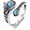 Butterfly Spoon Ring, variant on Open Rings 925 Sterling Silver Berserk Hummingbird Dragonfly Butterfly Adjustable Spoon Ring Turquoise Jewelry for Women Men