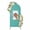 Teal, Orange, Black, variant on Tiger Arch Backdrop Cover 4FT, Teal Laundry Room Washing Machine Spandex Fitted Stretchy Arch Stand Covers, Round Top Chiara Backdrop Cover for Wedding Party Birthday Baby Shower