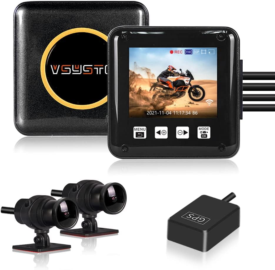 AUTO-VOX D6 Pro FHD 1080P Car DVR WiFi Dash Cam Video Camera Recorder G-Sensor 