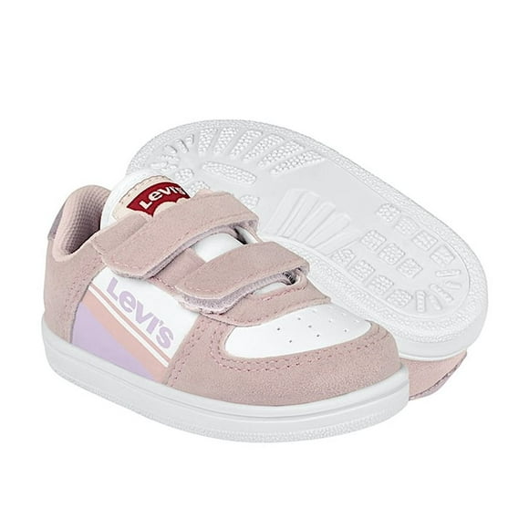 TENIS NIÑA LEVI´S 0409340052 SIMIPIEL ROSA 13-16