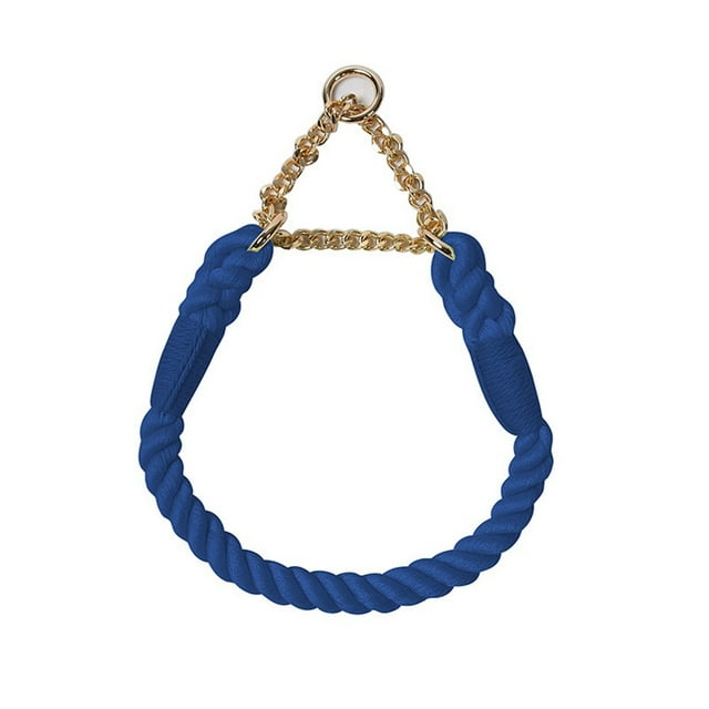 Close range short leash dog chain explosion-proof charging pet leash collar medium large fierce dog