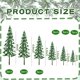 thumbnail image 2 of Modelo Trees Warmtree Mini Snow Pine de 5 a 15 cm, 22 unidades, para diorama, 2 of 8